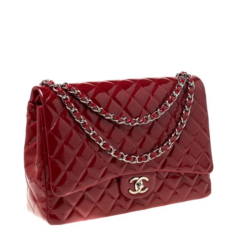 chanel flap bag red lining|chanel full flap bag.